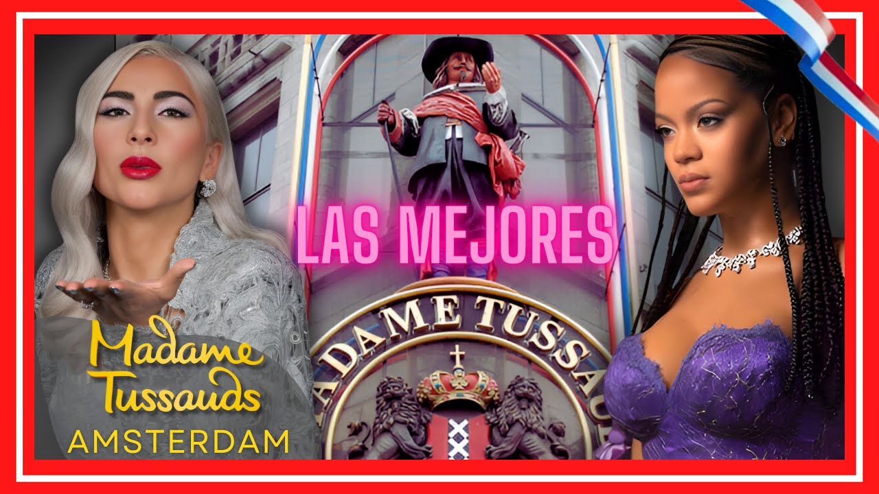 🤩¡¡FAMOSOS que ENCONTRÉ en AMSTERDAM!!💖Museo de Cera MADAME TUSSAUDS AMSTERDAM ❇️