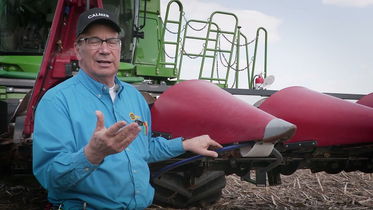 Install Row Sense to Harvest Down Corn