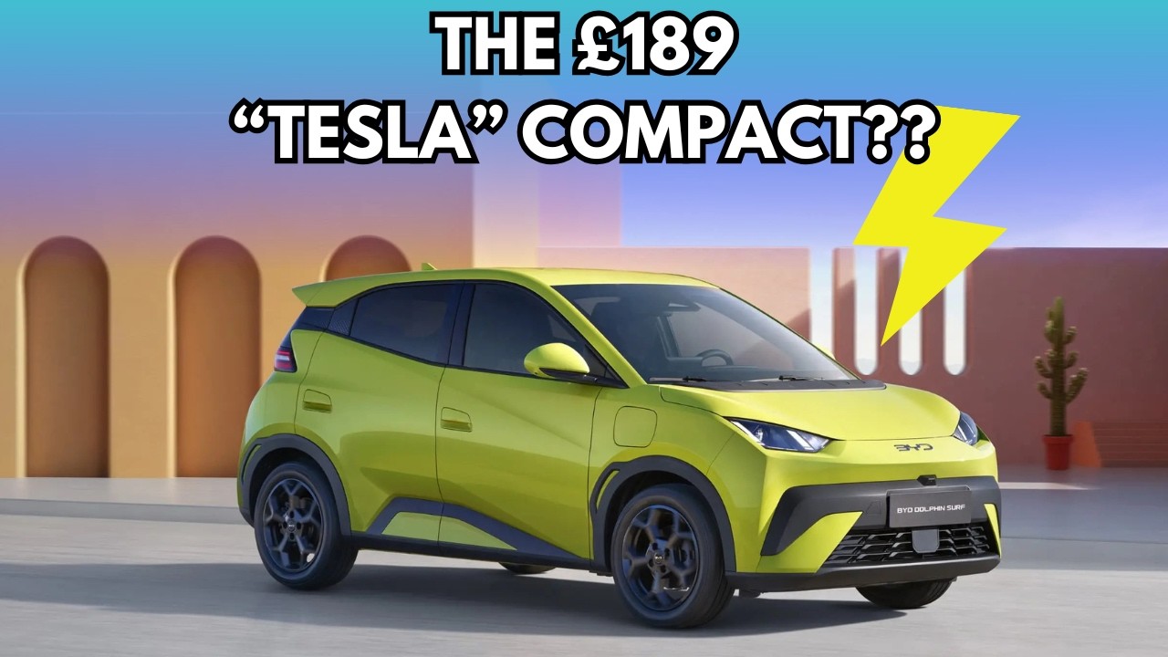 BYD Dolphin Surf 189 фунтов стерлингов в месяц — бюджетный Tesla Compact?