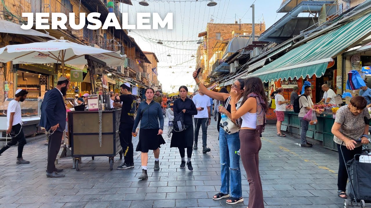 Nobody Shows You Real JERUSALEM in the Evening Like This [4K]