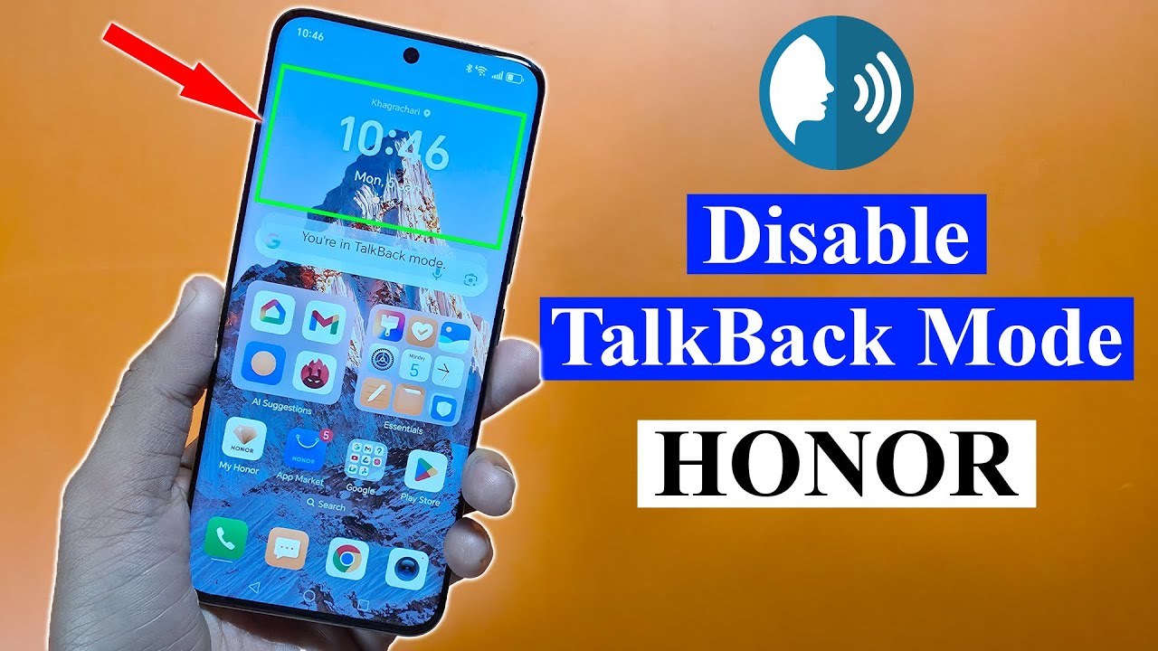 How to turn off Talkback mode on Honor Phones