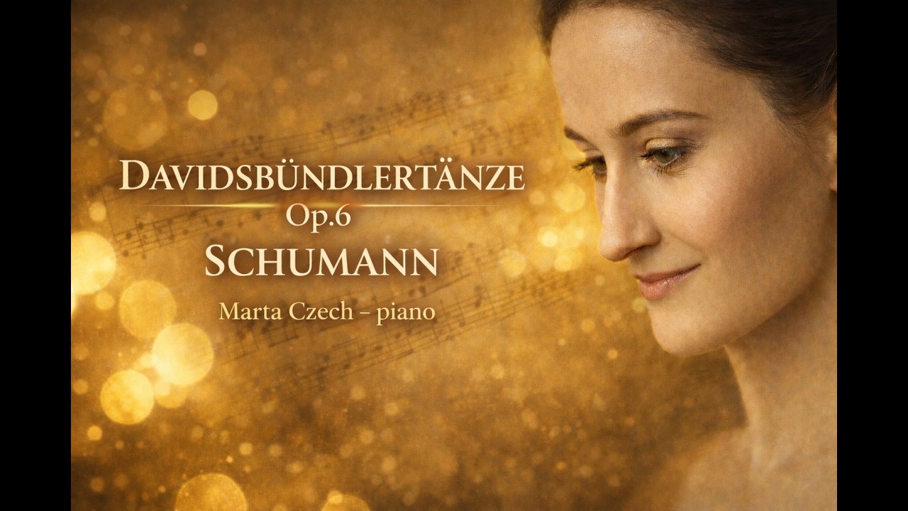 R. Schumann - Davidsbündlertänze, op. 6; Marta Czech