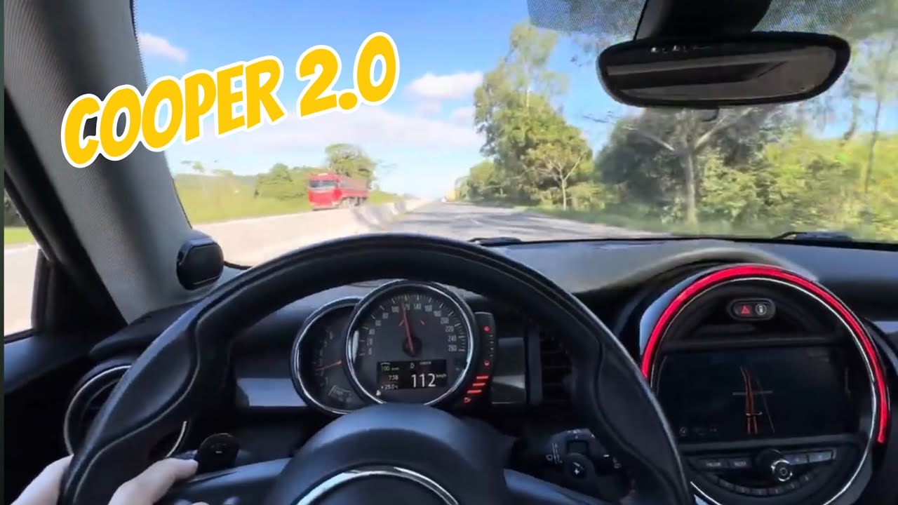 DIRIGINDO MINI COOPER 2.0, QUAL CONSUMO?