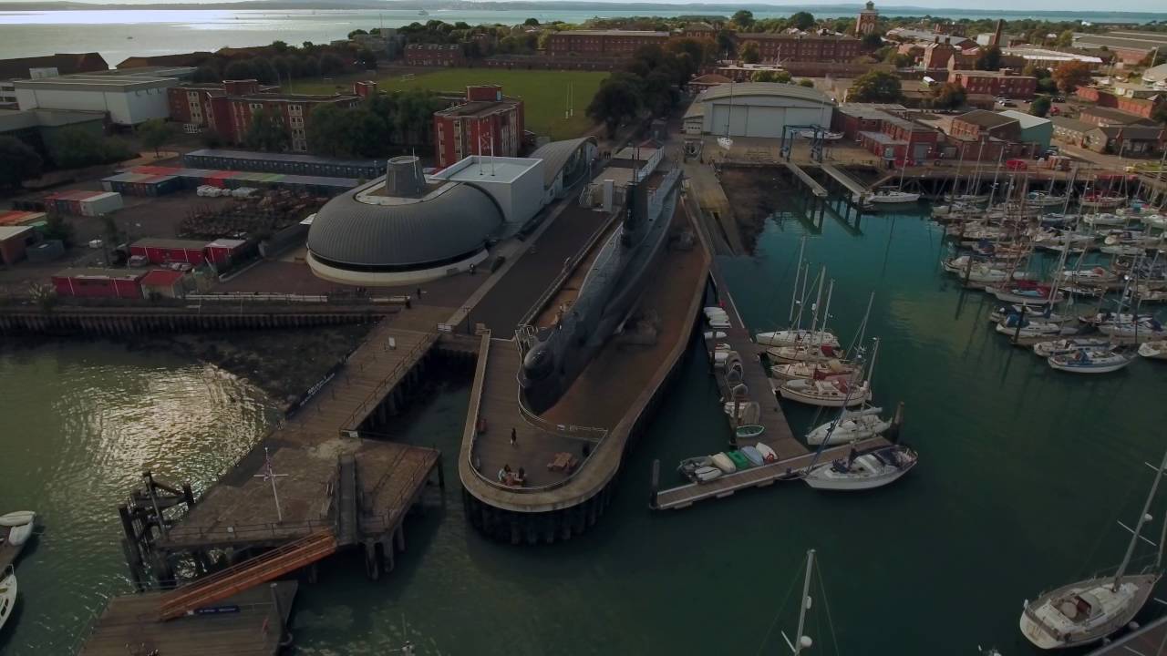Haslar Marina Re-Visit By Drone 4K