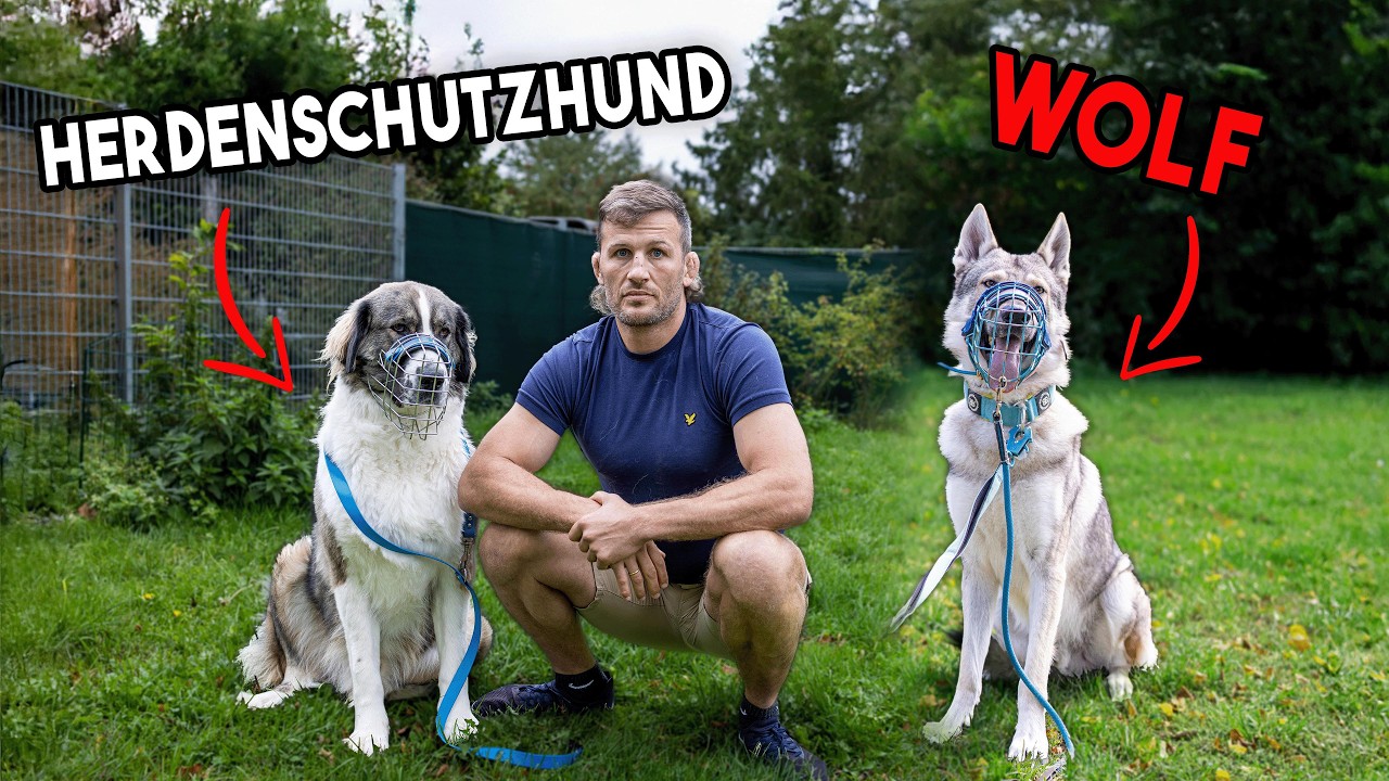 WOLF trifft auf HERDENSCHUTZHUND - Was wird passieren?!