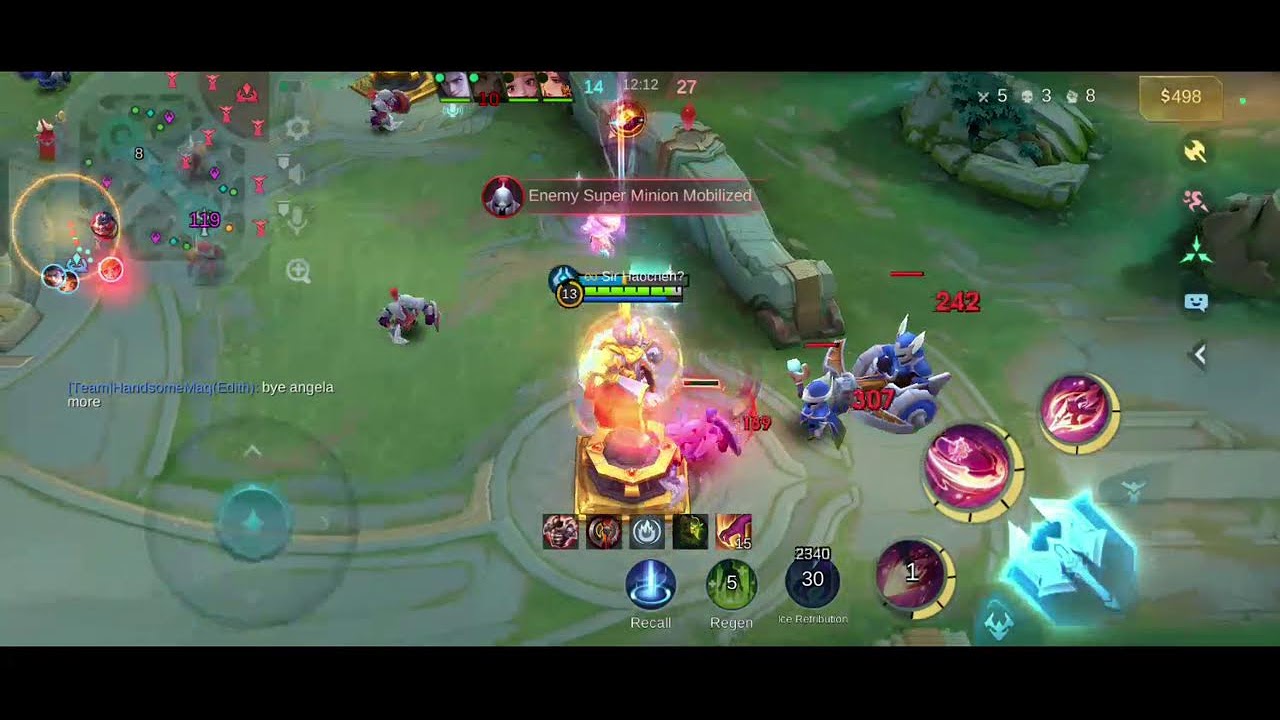Pushing Top Global Lancelot ~Mlbb.