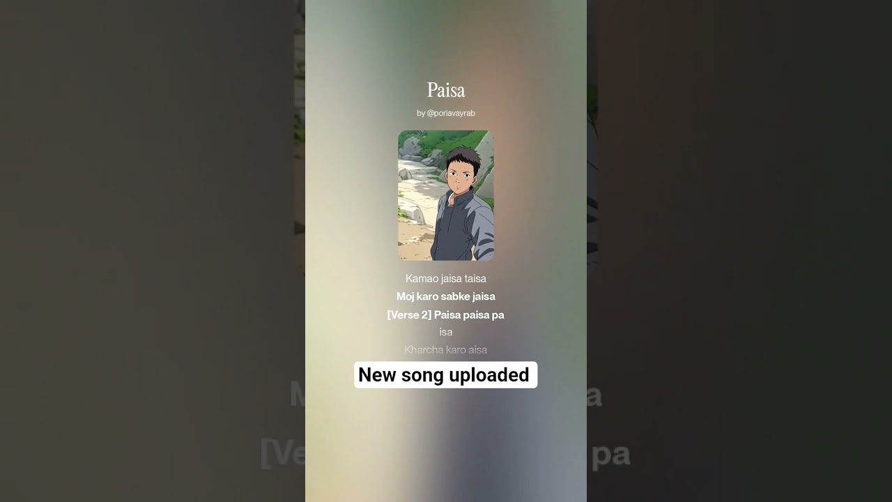 first time I create a song 🎶🎵🎶 Paisa paise #newsong #upload #trandingsong #paisa paisa song