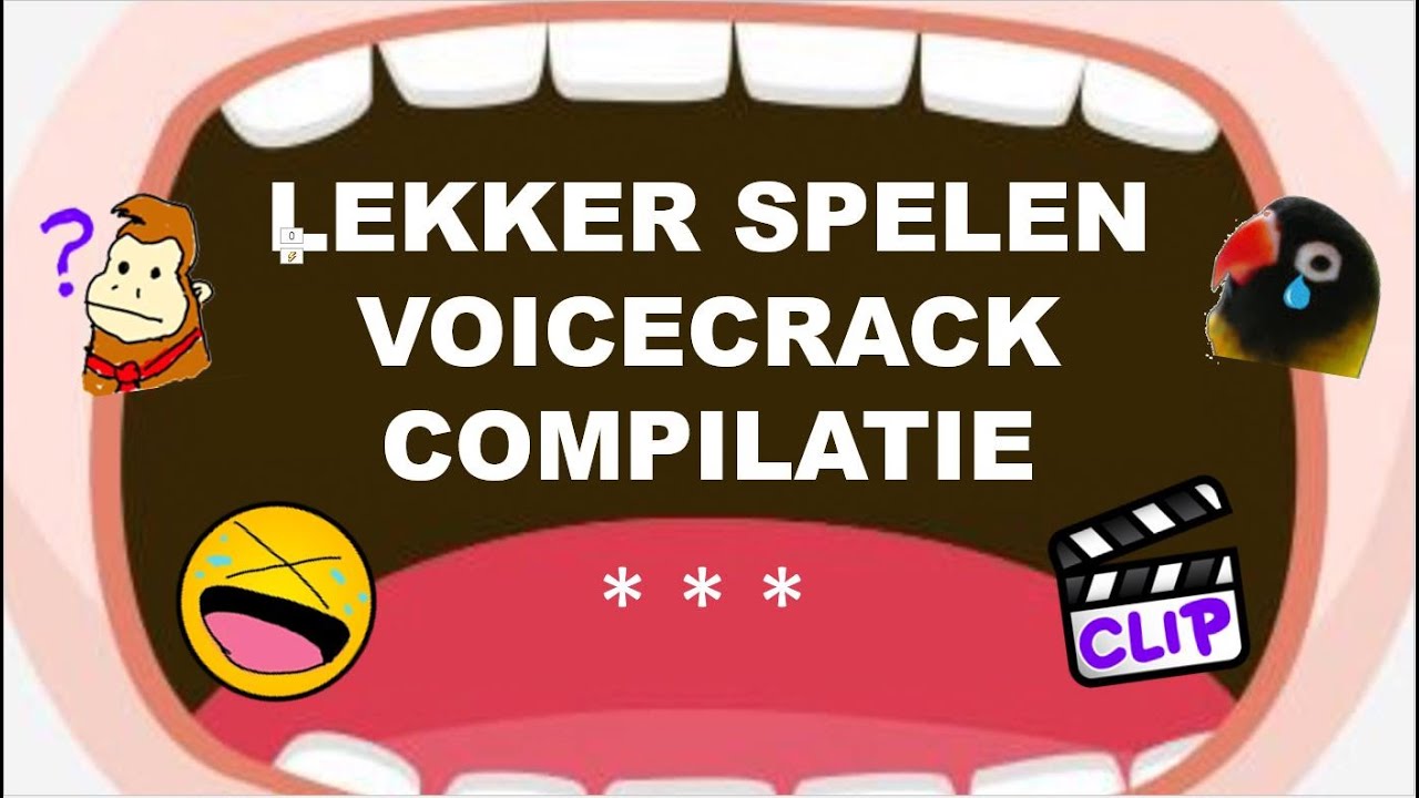 Voicecracks-compilatie Lekker spelen