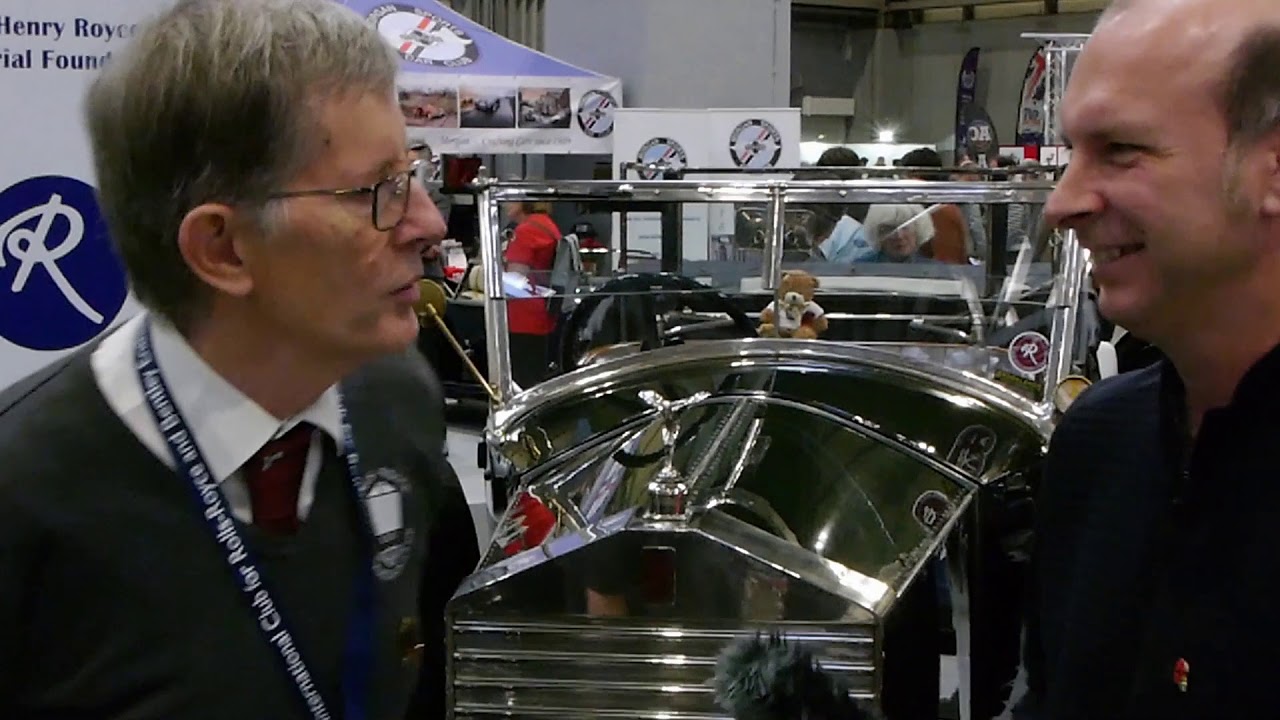 RREC stand at the NEC Birmingham 20hp and Ghost interview carried out