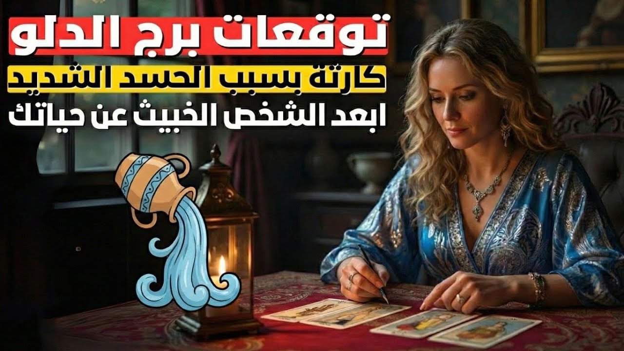 توقعات برج الدلو ♒️ كارثة بسبب الحسد 😱 وطاقة سلبية في بيتك 😈 كشف سر وقف الحال 🔮 