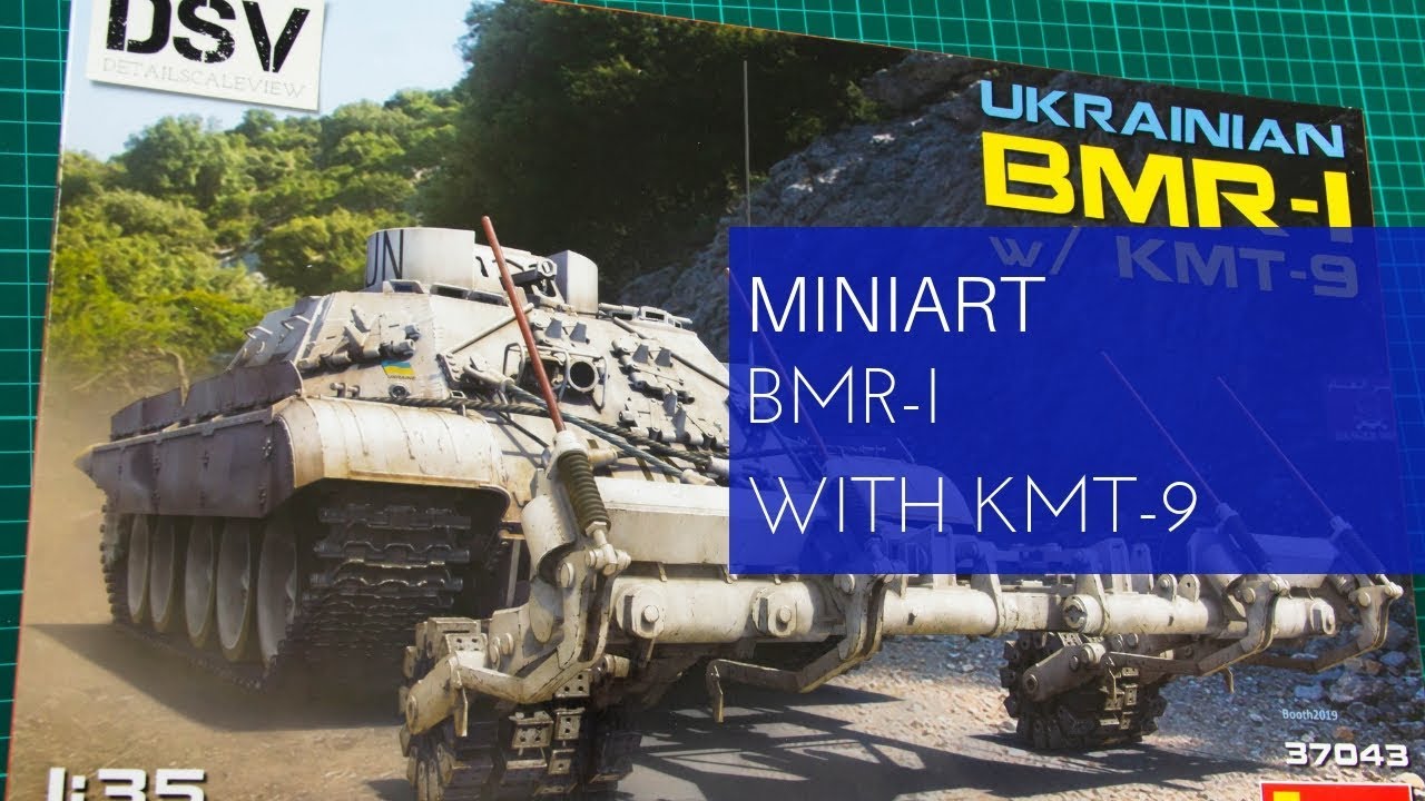 Miniart 1/35 BMR-I with KMT-9 (37043) Review