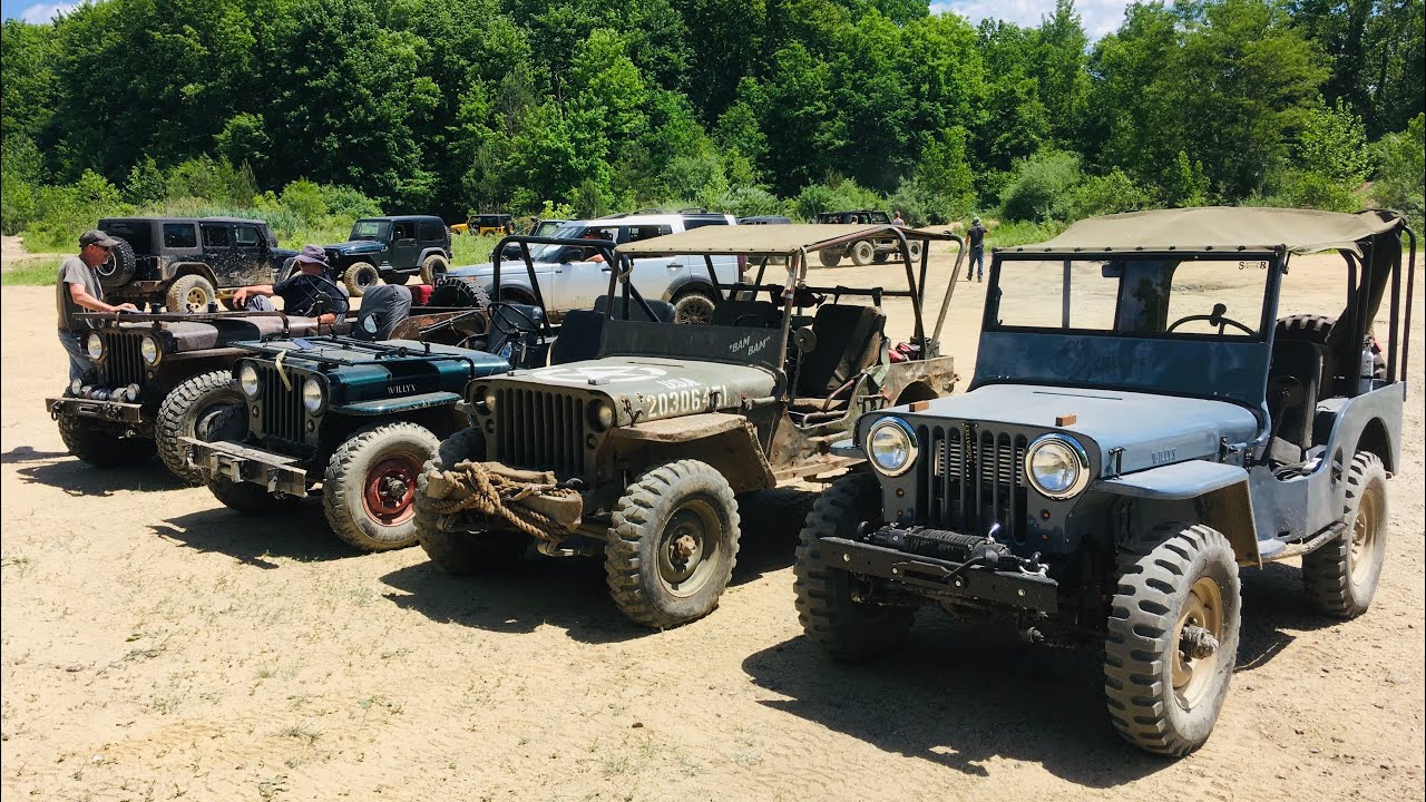 Willys Jeeps at Southington Off-Road park (day 1 and 2)