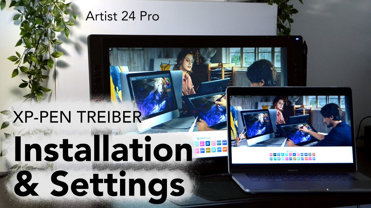 XP-Pen Treiber-Installation & Einstellungen