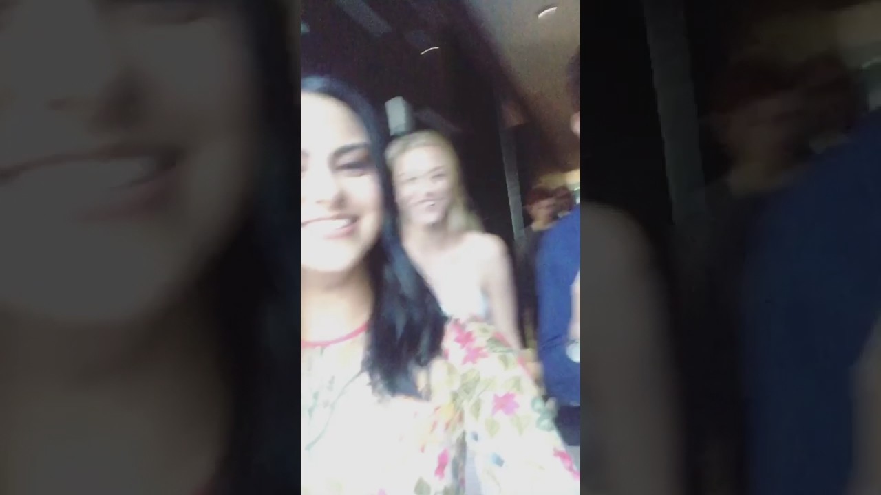 Lili Reinhart and Casey Cott on Camila Mendes Instagram Story Video / 22/07/17