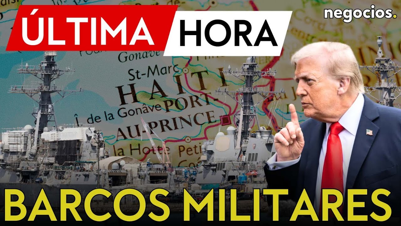 ÚLTIMA HORA | Buques de guerra de EEUU llegan a la costa de Haití y desata las alarmas