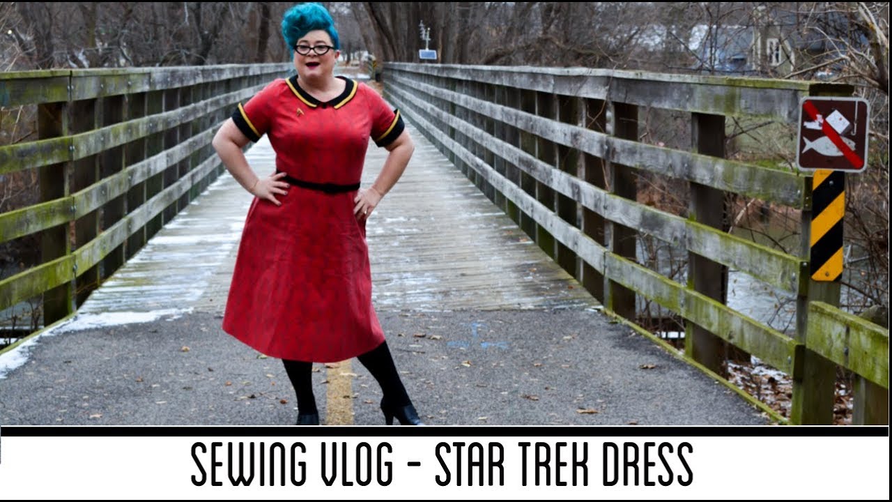 So Sew Gertie Vintage Sewing Vlog: A Line Work Dress