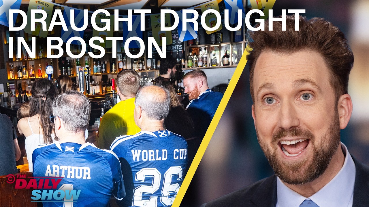 JD Vance Bombs His Book Tour & Scottish World Cup Fans Drink All the Beer in Boston | The Daily Show