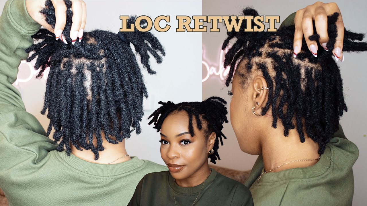 BEGINNER DIY LOC RETWIST | Interlocking Method