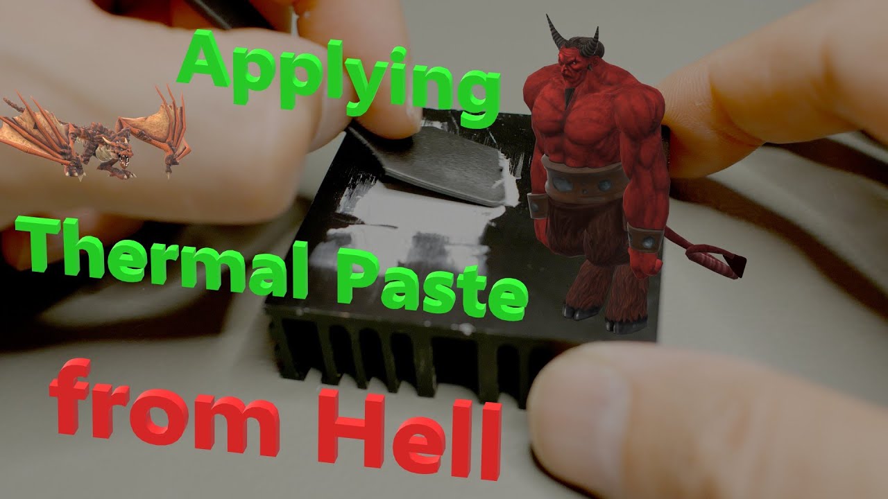 Thermal Paste from Hell