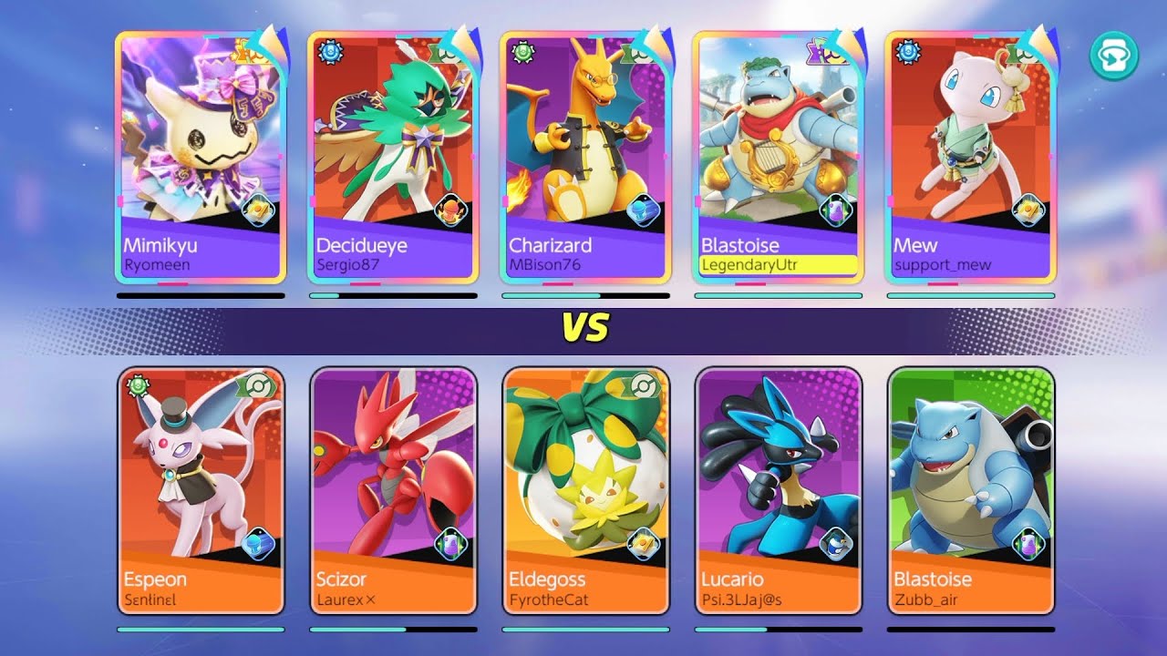 Playing Blastoice in Master Rank | Pokémon Unite Contents