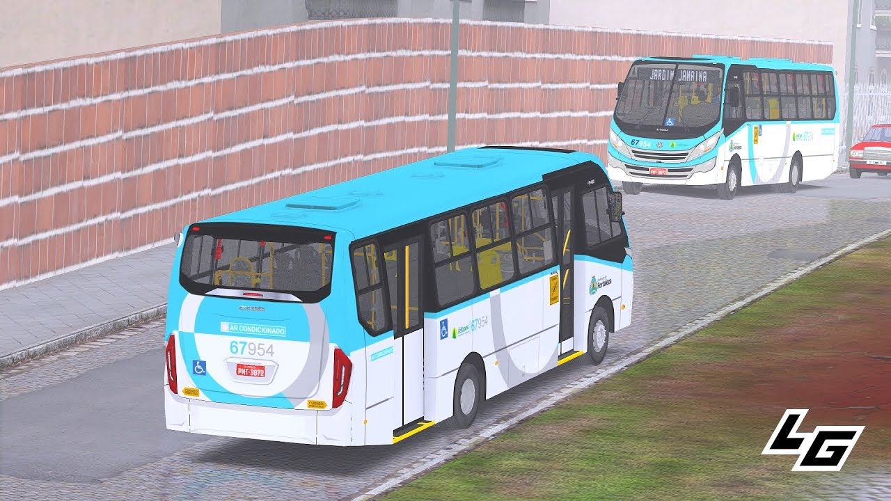 🔴[OMSI 2] Caio F2400 VW 9.160 OD Euro V +G27 | Fortaleza - Mapa Floripa Fictício 2019