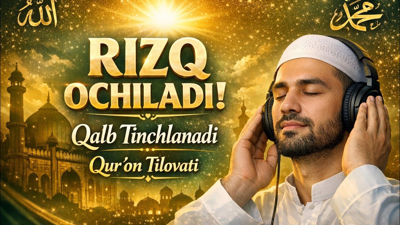 RIZQ OCHILADI! Powerful Quran Murotal – Qalb Tinchlanadi