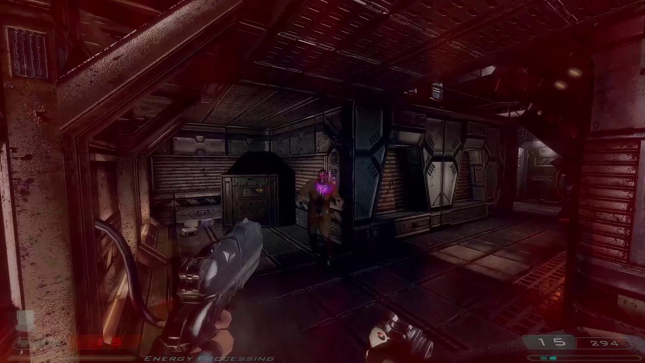 Perfected DOOM 3 Premium pack RTGI Ray Tracing - gameplay