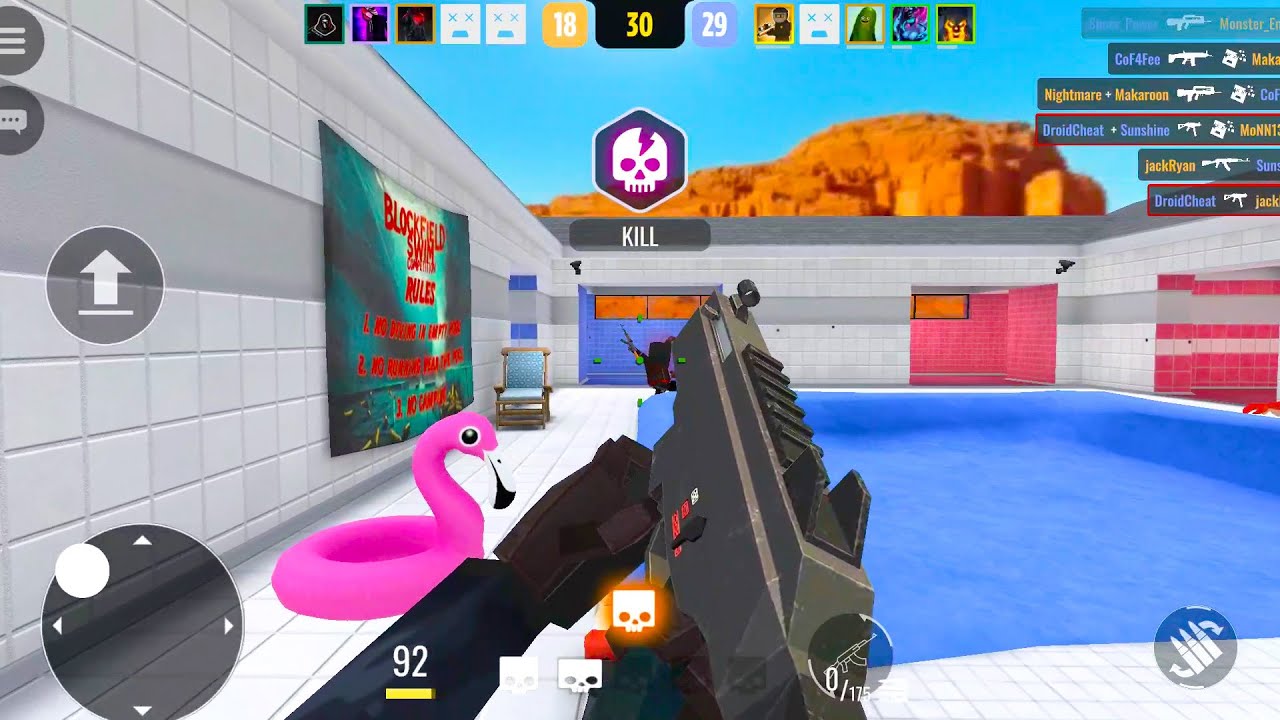 BLOCKFIELD &mdash; пиксельный шутер PvP для Android