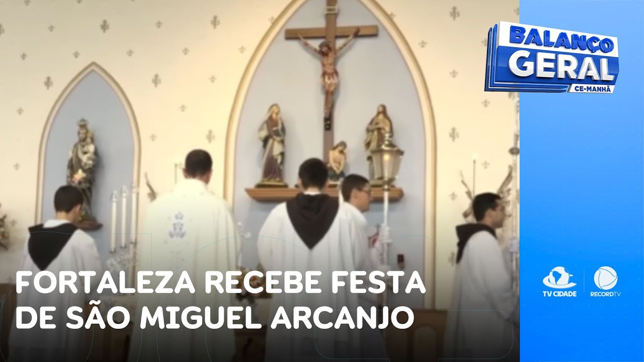 Fortaleza recebe festa de São Miguel Arcanjo, no Centro de Eventos | Balanço Geral CE Manhã