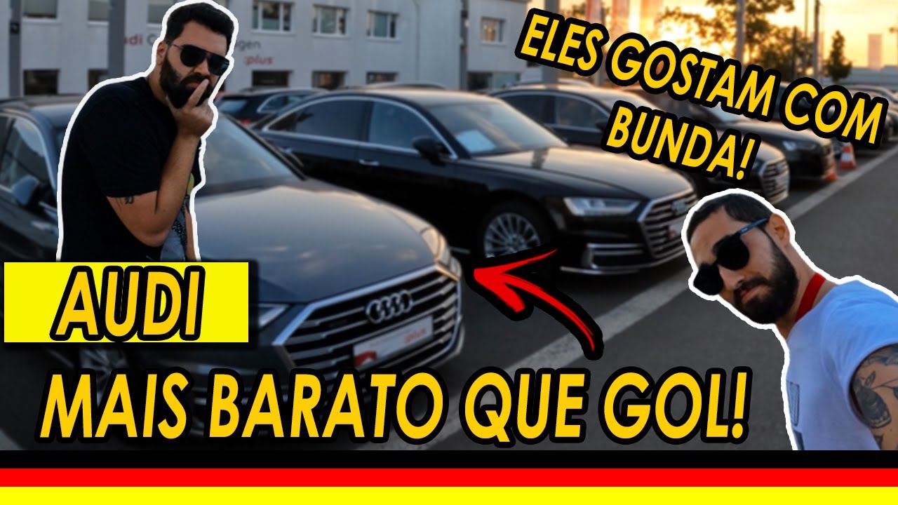 COMPARAMOS O PREÇO DE  MAIS DE 47 CARROS! BRASIL x ALEMANHA!