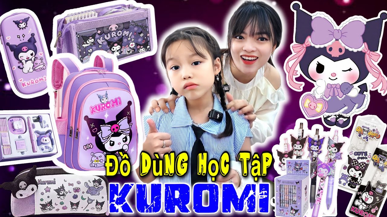 Mua Tất Cả Đồ Dùng Học Tập KUROMI - Hằng Nheo