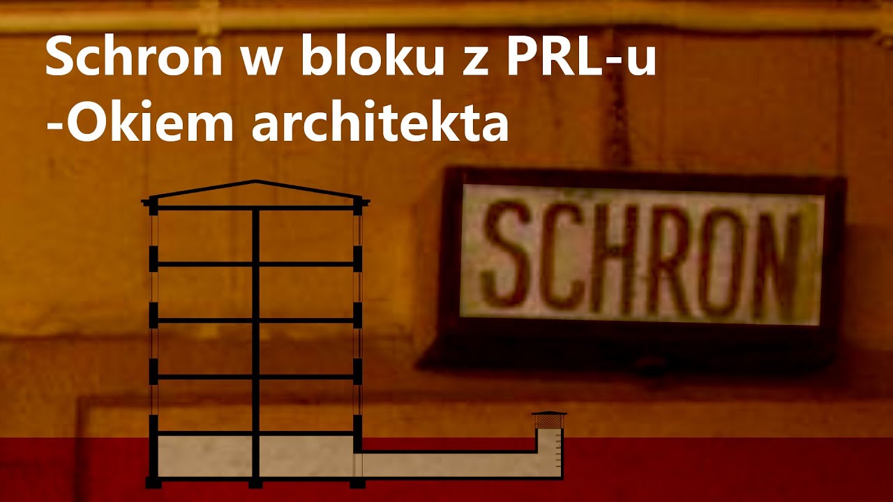 Schron w bloku z PRL-u -Okiem architekta