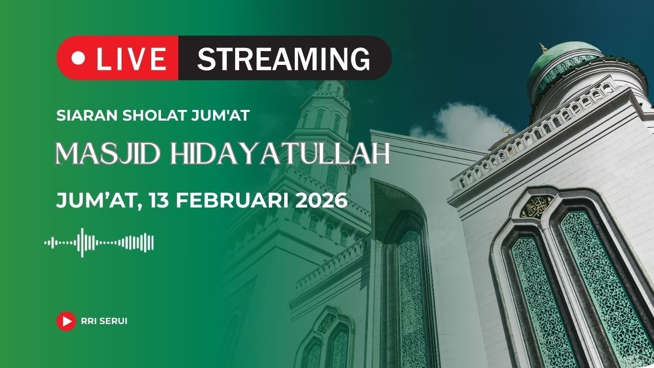 Siaran Langsung Ibadah Jum'at Masjid Hidayatullah