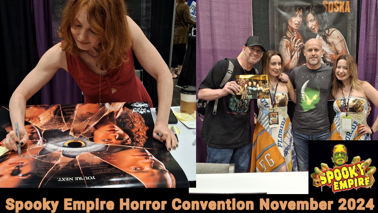 Spooky Empire Horror Convention Nov. 2024 Pickups - Autographs - Cosplay