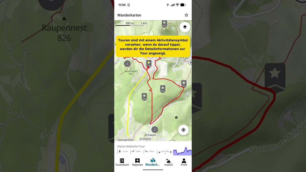 Wandernadeln sammeln mit SummitLynx - eine Anleitung