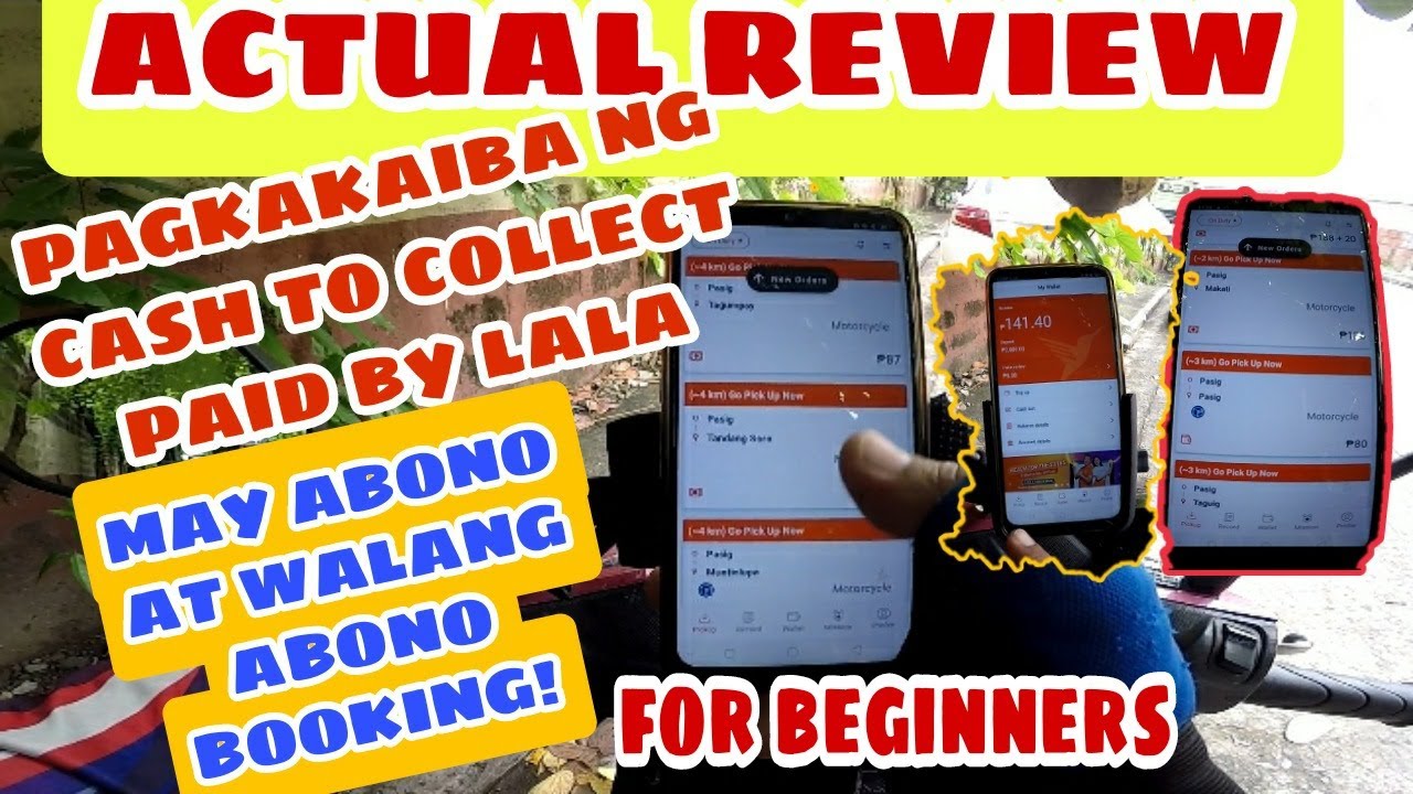 PAANO MALALAMAN KUNG MAY ABONO OR WALANG ABONO ANG BOOKING NA KUKUNIN MO,cash to collect,paid bylala