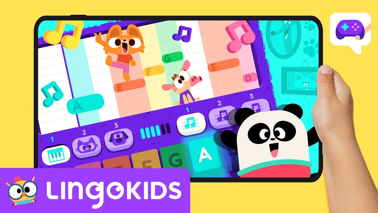 Pets Game 😸🐶 🎹 Interactive Music Game for Kids 🎵 Lingokids Gameplays