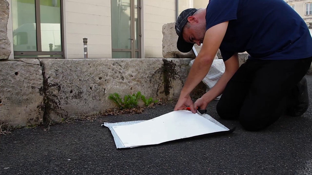 Gravures au Sol (Street Printed monotypes)