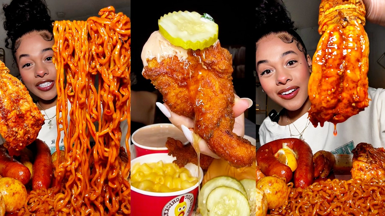 YUMMY Foods | Lobster, Buldak, Imitation Crab, Onion Boil, Chick-Fil-A, and More!