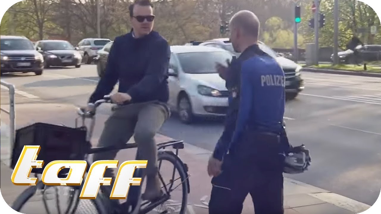 Rücksichtlose Radfahrer von Polizei erwischt: Wie hoch sind die Strafen? | taff | ProSieben
