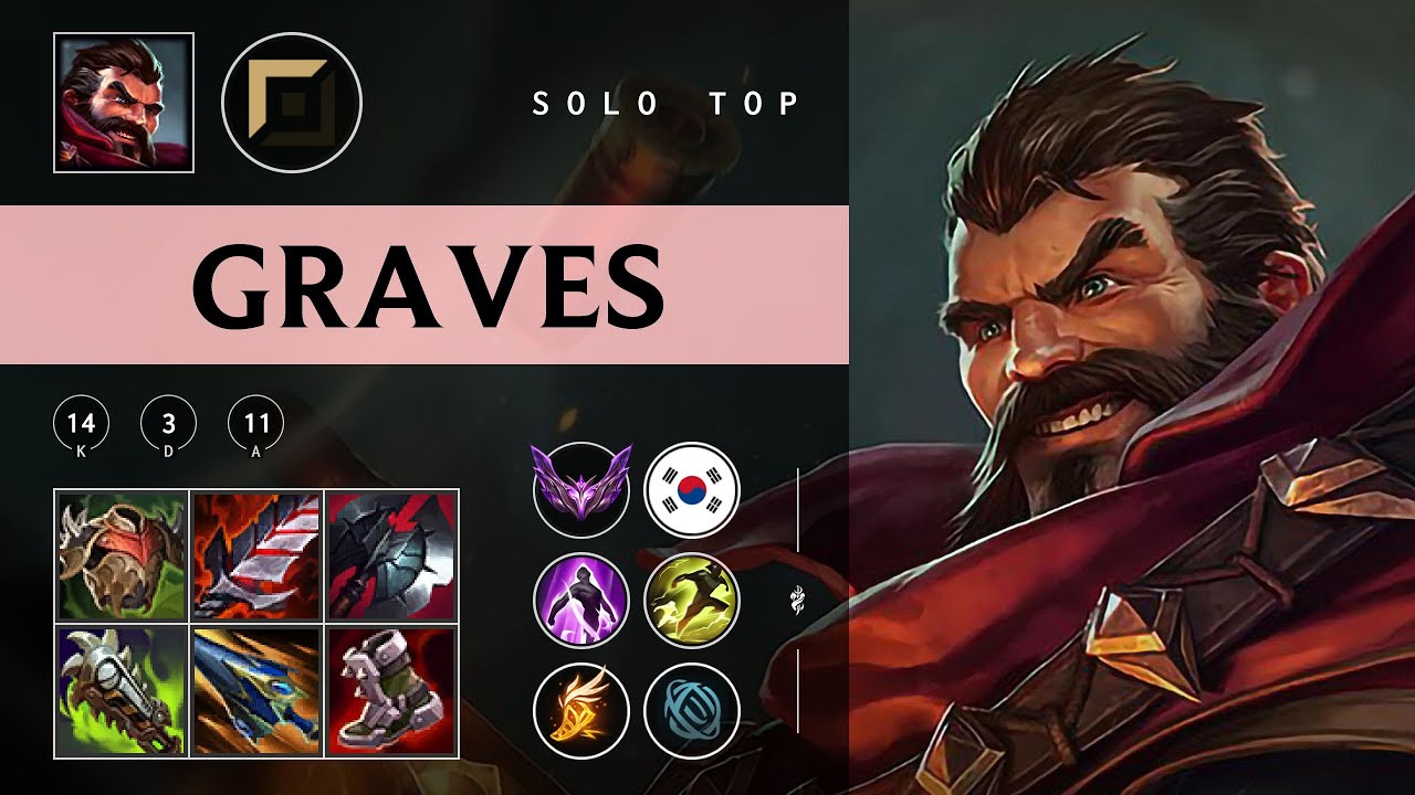 Graves Top vs Irelia - KR Master Patch 25.23