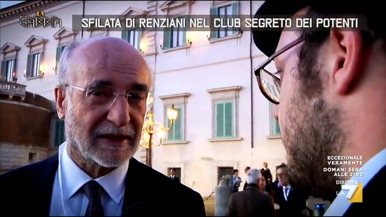 Sfilata di renziani nel club segreto dei potenti