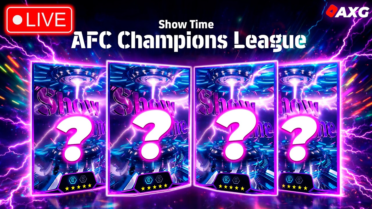 Show Time AFC Champions League eFootball ✅ 🔴 LIVE eFootball 🔴