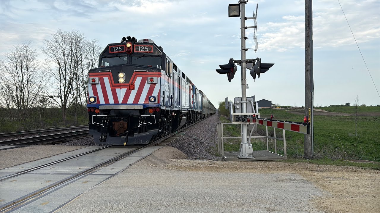 The Complete Metra Evening Rush Hour At La Fox On May 2, 2025