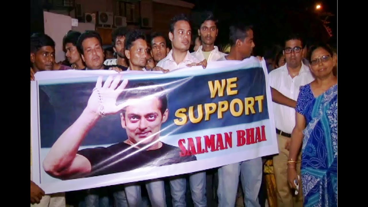 CHECKOUT How Salman Khan fans react to the court and jail verdict.