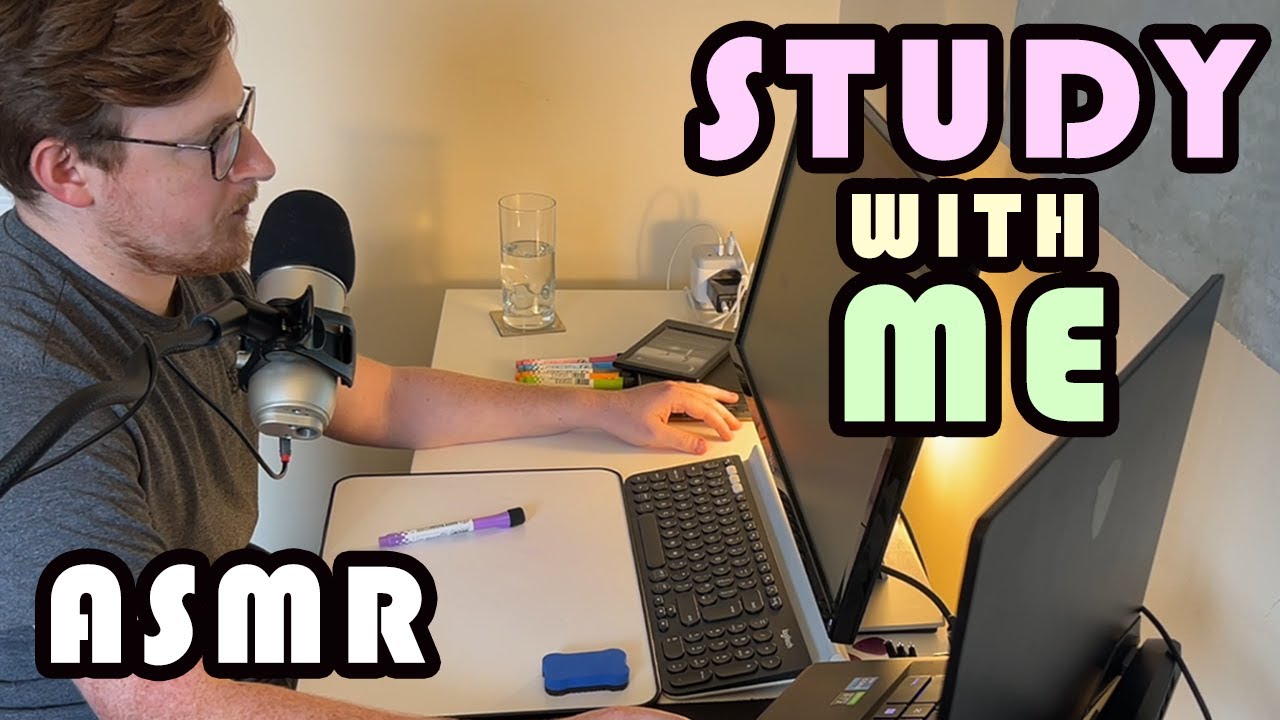 [ASMR] Study Medicine with Me | whispers, relaxing, keyboard mouse sounds