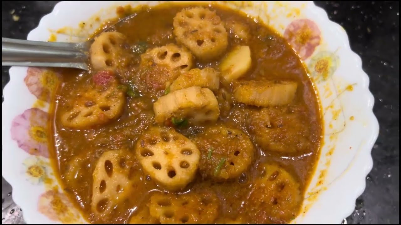 Sindhi special Beh ki sabji | lotus root recipe in sindhi style | kamalkakdi ki sabji Sindhi special