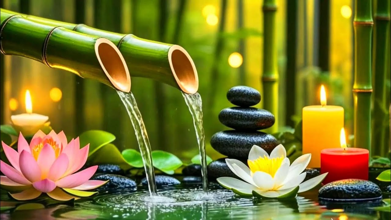 Bamboo Water Ambience 🌿 Soothing Sounds for Deep Sleep & Relaxation