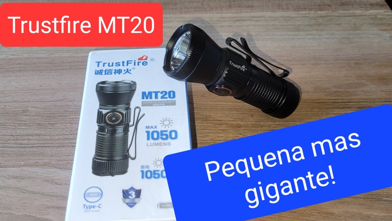 Mini lanterna Trustfire MT20 impressiona! 
