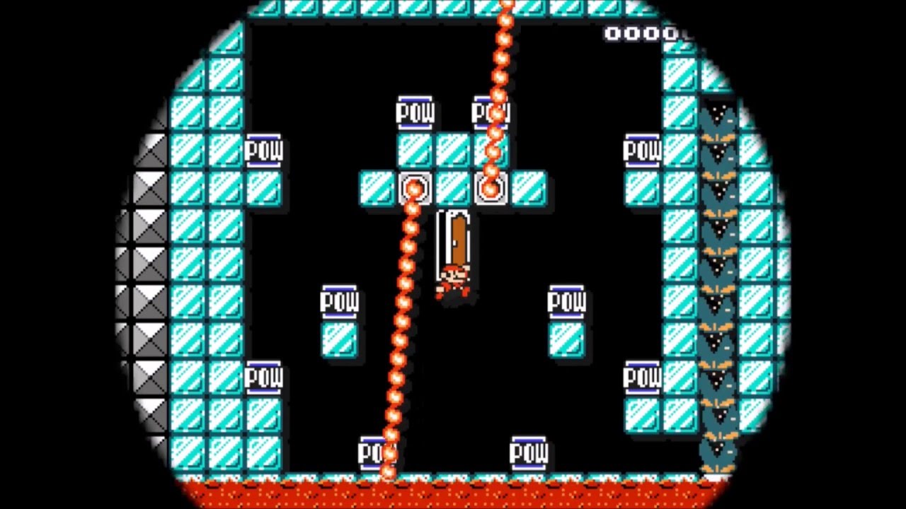 Flame Wheel Panic (EXTREME): Beating Super Mario Maker's Coolest Levels!